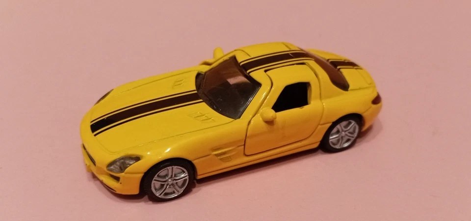 Ss3 - Siku 1:55 Macchinina Automobilina Mercedes Benz SLS AMG - Immagine 3 di 4