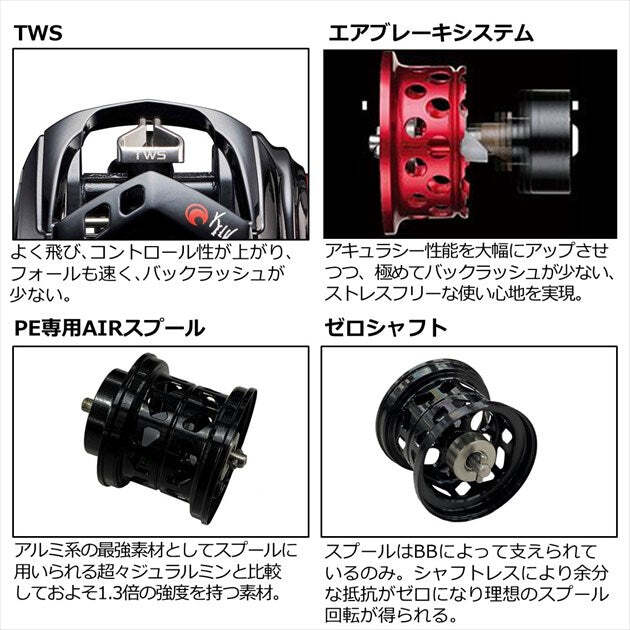 Daiwa 21 Gekkabijin AIR TW8.5R PE SPECIAL (Right Handle