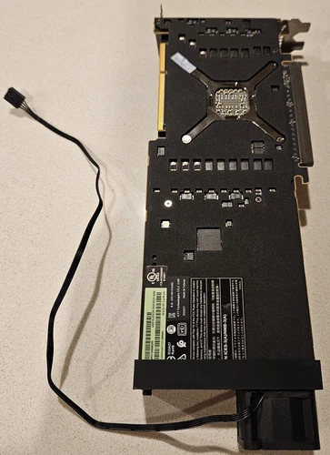 AMD MI50 32GB GPU + 40mm 15k RPM Fan and Mount