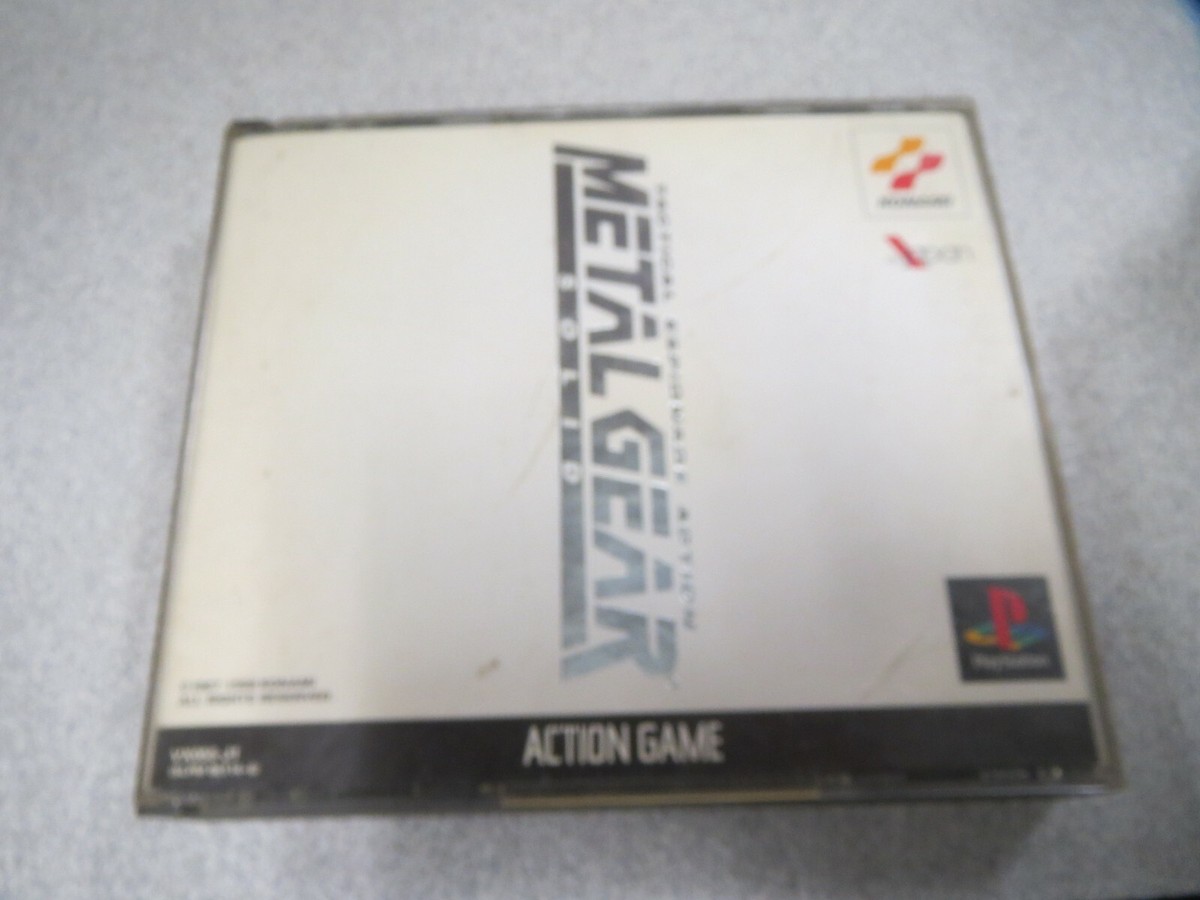 CA498 PLAYSTATION PS1 METAL GEAR SOLID JAPON 3 CD + 1 NOTICE | eBay