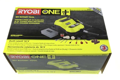 NEW RYOBI 18 VOLT CORDLESS ROTARY TOOL 