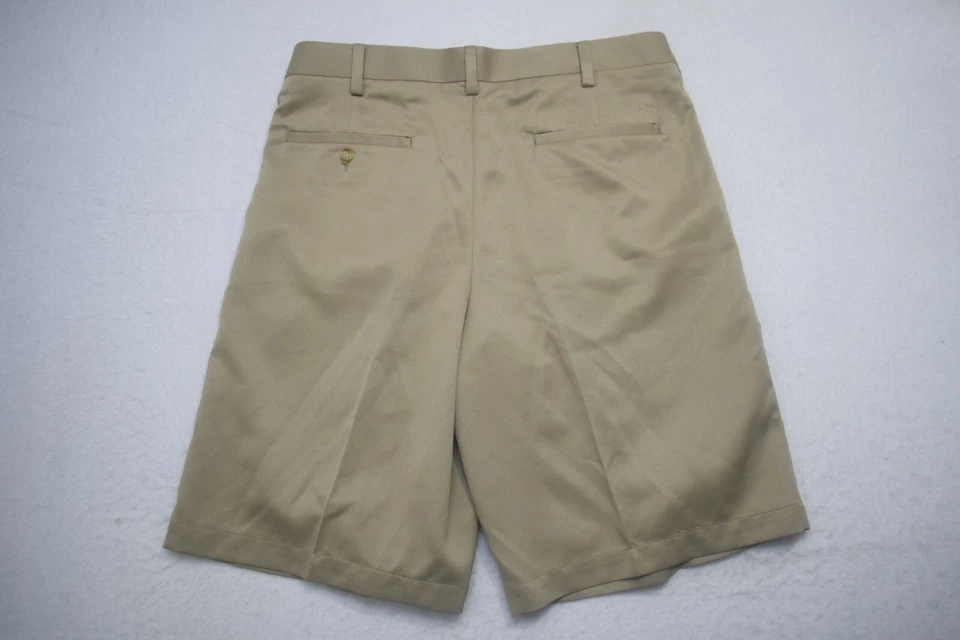 Pantalones Cortos de Golf Callaway Beige Rendimiento Plisados Atléticos Para Hombre Talla 34 x 11" Foto 4 de 4