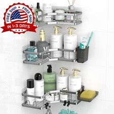 Estantes De Carrito De Ducha Adhesivos Para Organizadores De Ducha De Ba o 3 Pcs