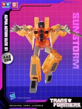 AULDEY Transformers AAE 01 Series Sunstorm Confirmed Model Kit Figure Blindbox