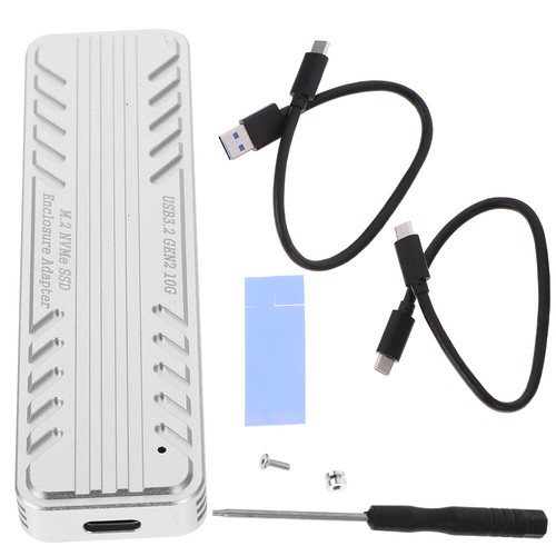 M.2-Gehäuse M.2 Externes Gehäuse M.2-zu-USB- -C-Adapter-Festplattengehäuse - Afbeelding 9 van 12