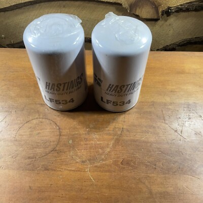 [Lot Of 2] Hastings LF534 Engine Oil Filter Replaces B205 3014654 ...