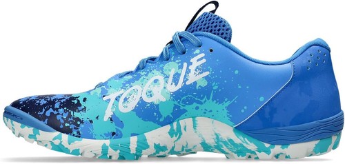 ASICS Turf Indoor Futsal Shoes TOQUE 8 TF 1113A045 Blue White US5(23.5cm) - Picture 4 of 7