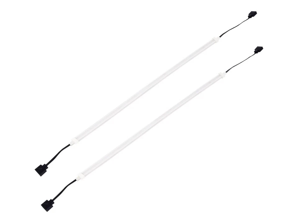 SilverStone LS04 RGB LED-Lichtstreifen 45 white 2er SST-LS04 - Immagine 4 di 4