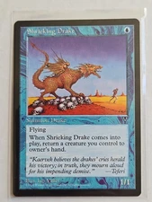 Shrieking Drake - Visions - LP - MTG Magic - Common - Creature