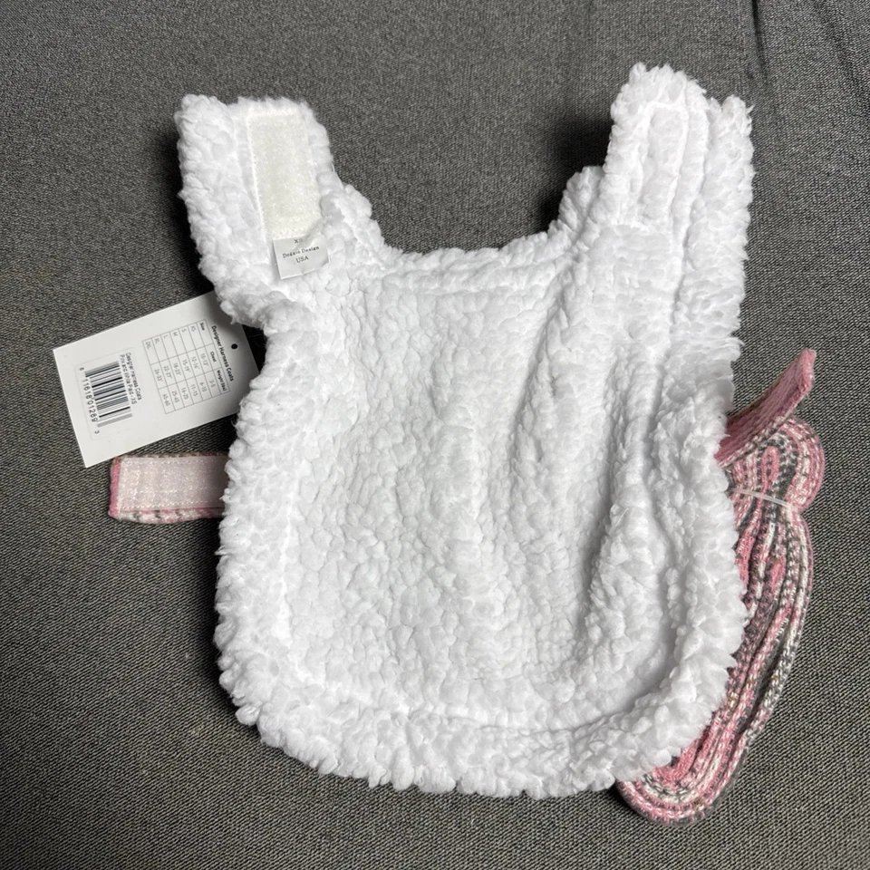 Doggie Design Size XS Harness Coats Pink And White Plaid - Image 4 of 4