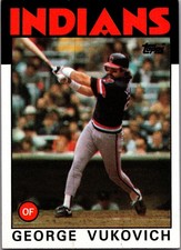 1986 Topps Baseball George Vukovich #483