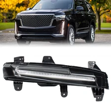 LH Driver Side Fog Light LED Daytime Running Light Assembly for Escalade 21-23
