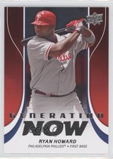 2009 Upper Deck Update Series 1 & 2 Fat Packs Generation Now Ryan Howard l5x