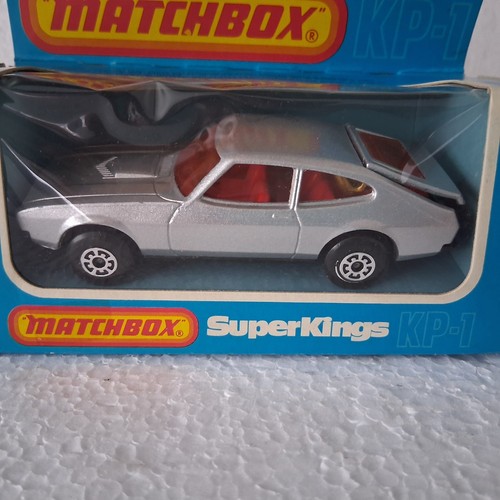 Matchbox Superkings KP1 Ford Capri Silver Mk2 Ref PP48 - Picture 9 of 10