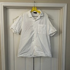 VTG Captain Don  s Habitat Bonaire Netherlands Antilles Button Up Shirt XL Diving