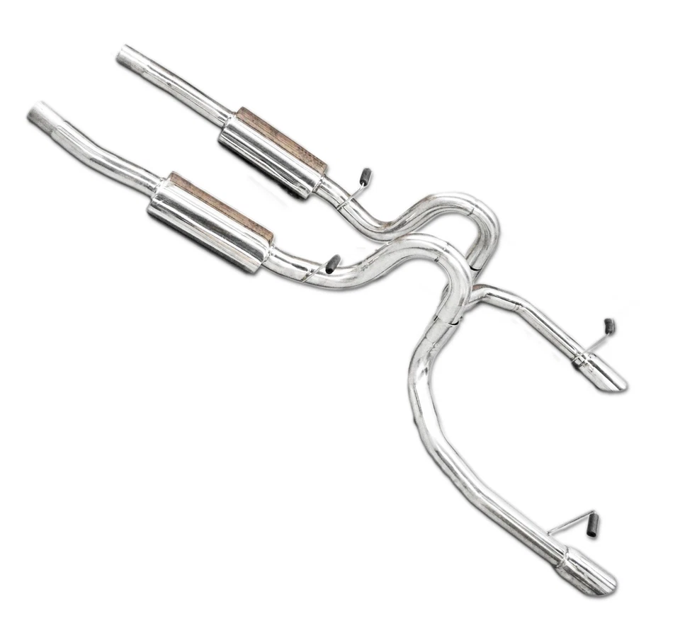 Escape SS Catback para Ford Mustang GT 1999-2004 convertible/cupé 2P V8 4,6 L Foto 3 de 4