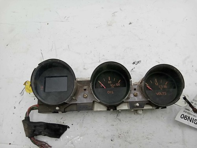 #ad #ad 03 08 NISSAN 350Z Center Dash Information Gauge Set Oil Pressure VOLTAGE USEDOEM $100.00