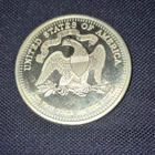 2004 1 Troy Oz .999 Fine Silver United States of America Round Seated Liberty