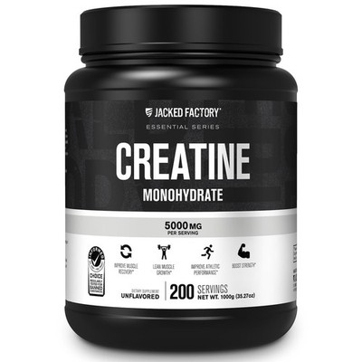 Creatine Monohydrate Powder 1000g - 5g Daily Creatine Supplement for Men and Wom