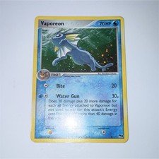 Nintendo Vaporeon 6/17 POP Series 3 Holo Rare Pokemon TCG 2006 on eBay