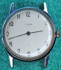 C1708 mens Timex Mercury Mechanical Manual Wind Up Vintage Watch Parts lot