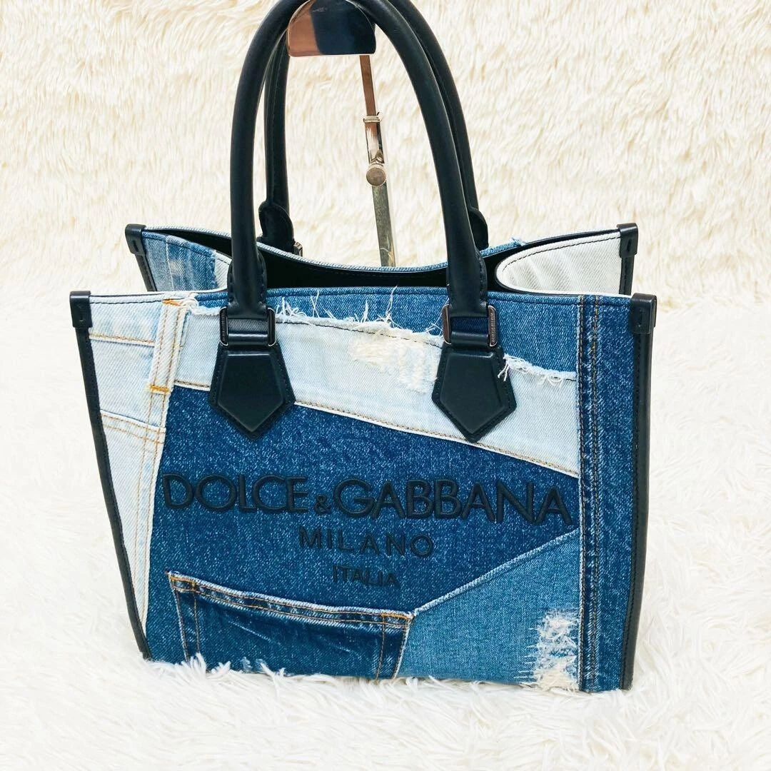 Dolce&Gabbana Women's Denim Exterior Bags & Handbags for Women for
