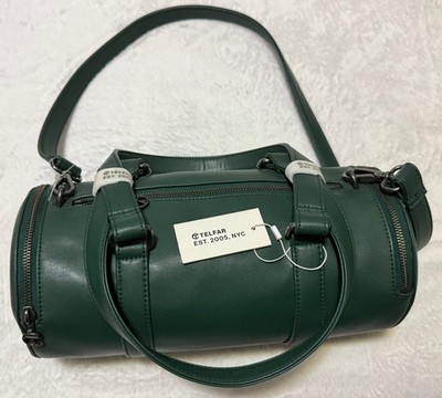 Telfar Medium Duffle Bag Dark Olive Green