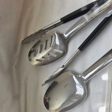 Le Buffet set Serving Utensils + Black handles Kitchen Food Serving Utensils