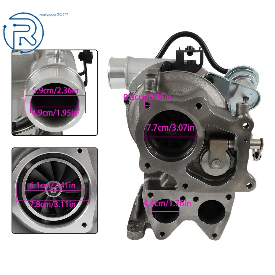 RHG6 Turbocharger Turbocharger For GMC Chevy 6.6L Duramax LB7 2001-2004 Diesel Foto 4 de 4