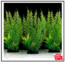 Fish Tank Accessories Large Plants, Green Decorations,