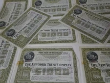 Detroit Toledo and Ironton Railway Company Lot 10 Bond Certificates of Deposit