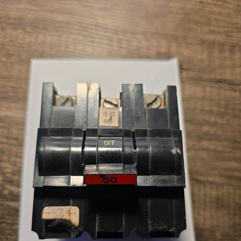 NA350 FPE 50 Amp Circuit Breaker Used