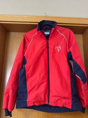 Vintage Sportjacke Bjorn Daehlie - Größe S - Rot/Blau/Weiß - Damen/Herren