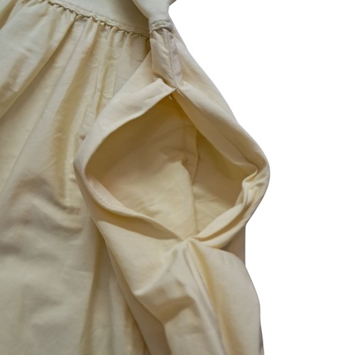 Polo Ralph Lauren abito donna grande midi cotone manica corta giallo tasche - Foto 10 di 11