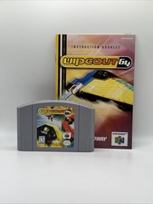 Wipeout 64 Nintendo 64/N64 Racing Game CARTRIDGE ONLY w/ MANUAL AUTHENTIC/TESTED