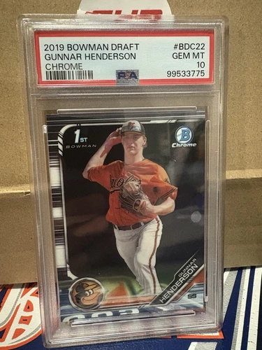 2019 Bowman Draft Chrome Gunnar Henderson #BDC-22