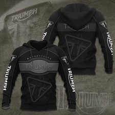 Triumph Motorcycles Racing Limited Edition 3D Hoodie