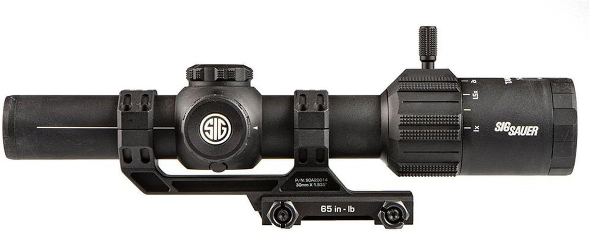 SIG SAUER TANGO-MSR LPVO 1-6x24mm Riflescoupe - Black