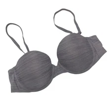 Victoria’s Secret space dye gray Multi-Way Bra SIZE 32D