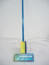 (1) Aquarium ALGAE 1 inch TUBE scrubber sponge pad w/ 18” handle, Scrubmaster