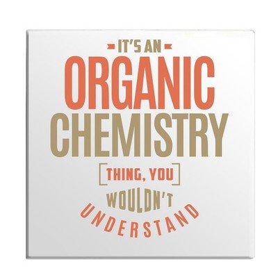 Organic Chemistry Arbon Containing Compounds Joke Comic Fridge Kitchen Magnet