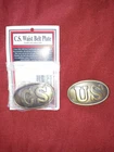 Civil War Replica Belt Buckle Set of 2 US & CS