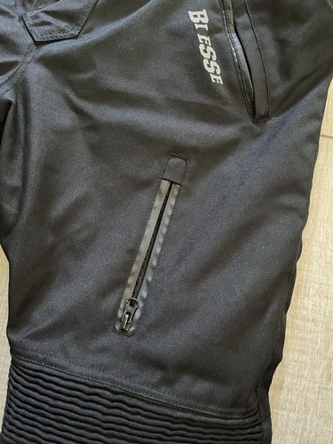 Pantalone Moto Tessuto impermiabile Ventila' Con Protezioni CE Sfodrabile BIESSE - Foto 4 di 5