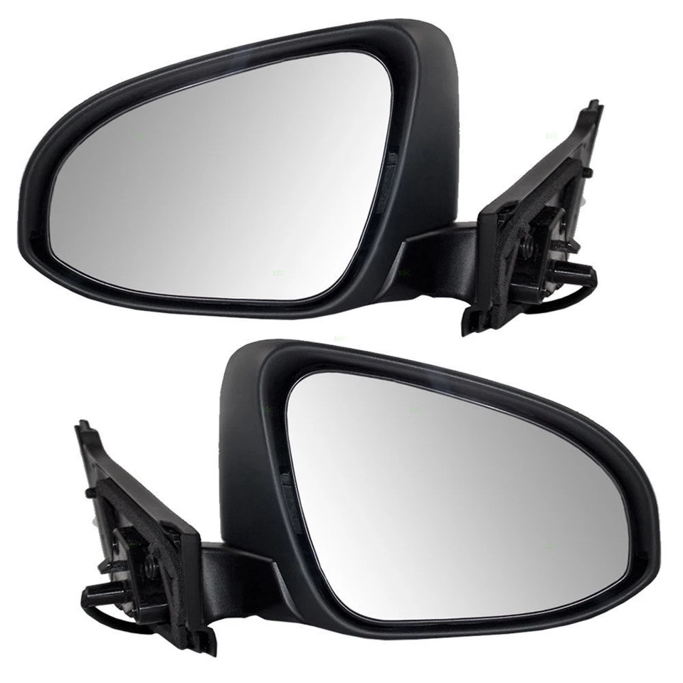 Juego de espejos retrovisores eléctricos laterales para conductor y pasajero para Toyota Yaris Hatchback 2012-2014 Foto 3 de 4