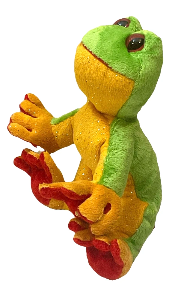 GANZ Webkinz  Lil Kinz Tree Frog HS109 NO CODE Plush Stuffed Animal - Image 3 of 4