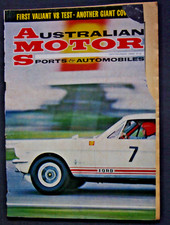 Australian Motor Sports 1965 Sep Chrysler Valiant AP6 V8 VW type 3 1600 Hillman