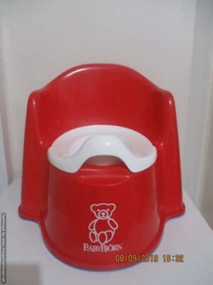 Baby Bjorn Comfortable Red Potty Chair Other Baby Children