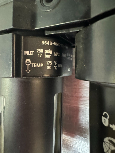 NORGREN OLYMPIAN PLUS: BL64: B64G-NNK-AD3 / RMN+L64M-NNP-EDN+Joch - Bild 4 von 5