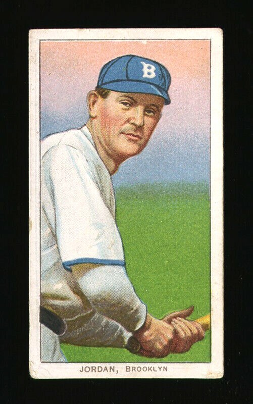 1909 T206 POLAR BEAR TIM JORDAN CENTERED PERFECTLY CLEAN BACK STRONG VG-EX NICE 