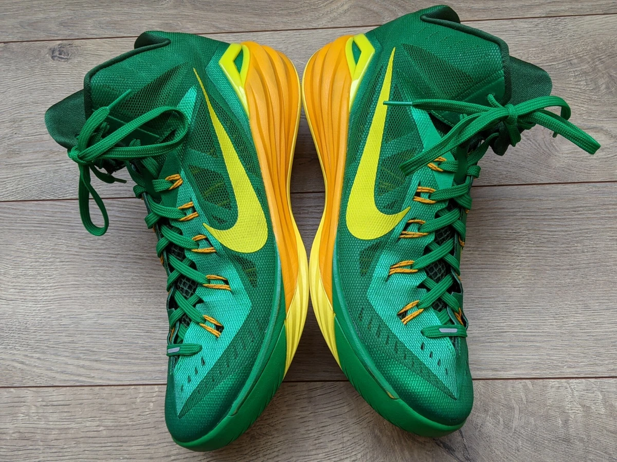 Green and yellow hyperdunks new arrivals